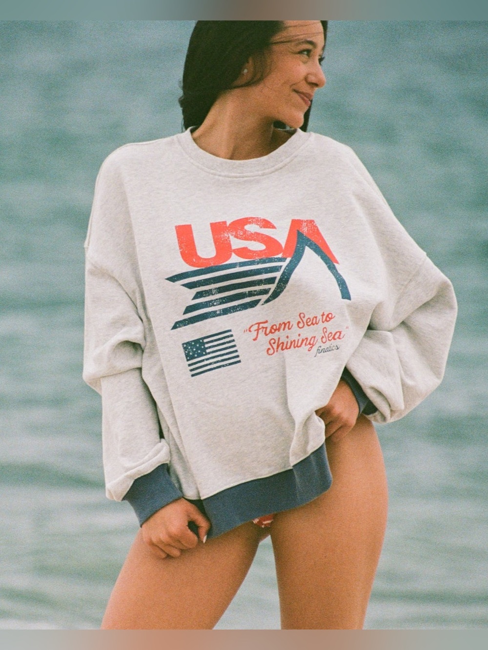 USA CREWNECK- XL